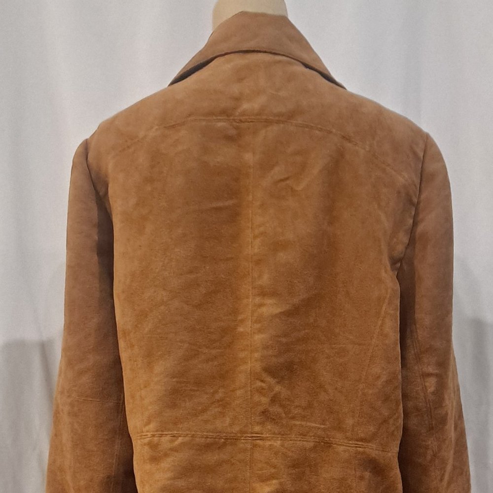 CHICO'S WOMEN'S SUEDE LIKE JACKET - Picture 6 of 8